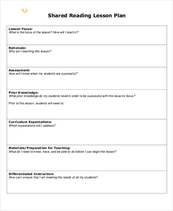 47 lesson plan samples free premium templates
