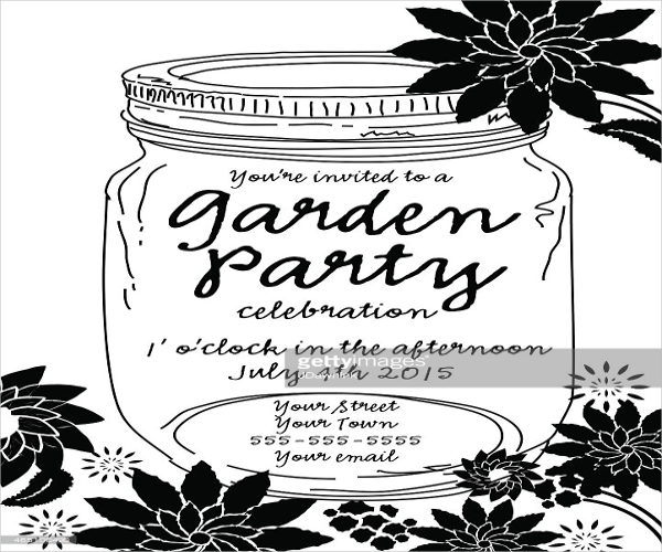 11+ BlackandWhite Party Invitations PSD, AI, Vector EPS, Word