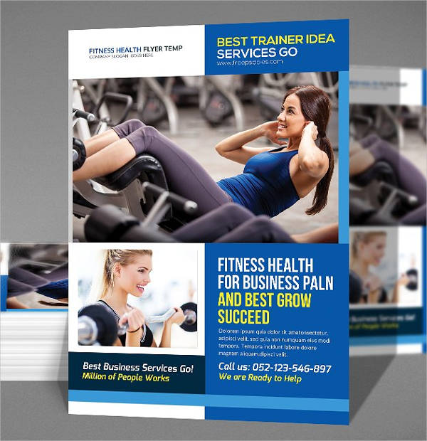Ladies Gym Advertising Poster