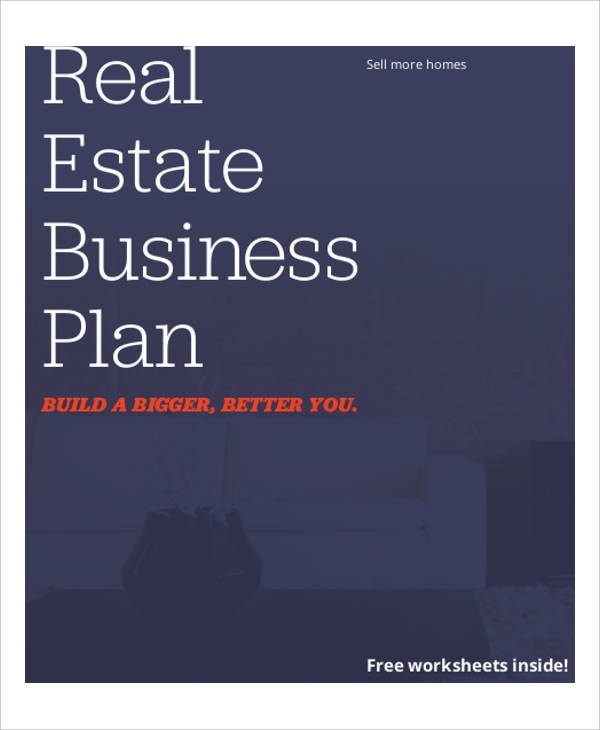 sample real estate development business plan