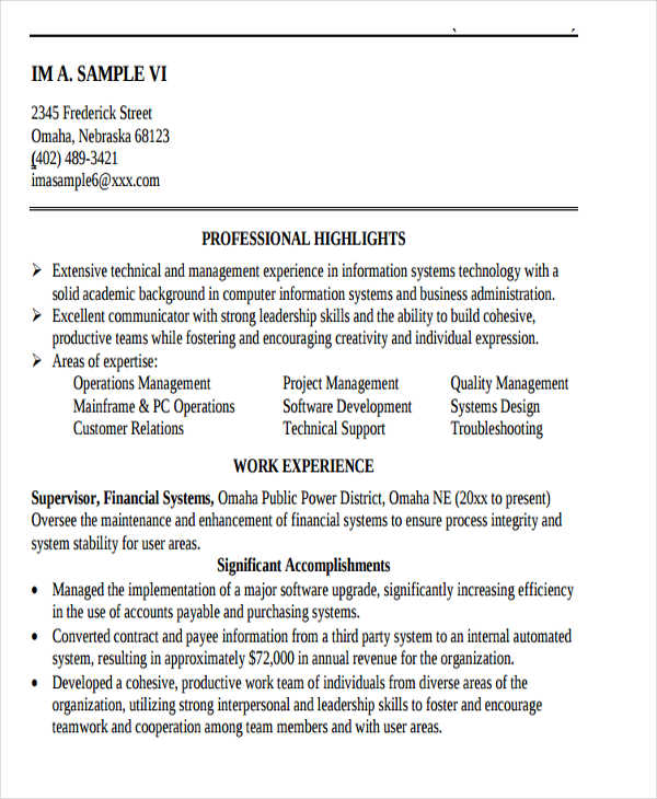 it programmer resume in pdf