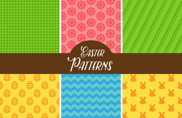 easter vector patterns