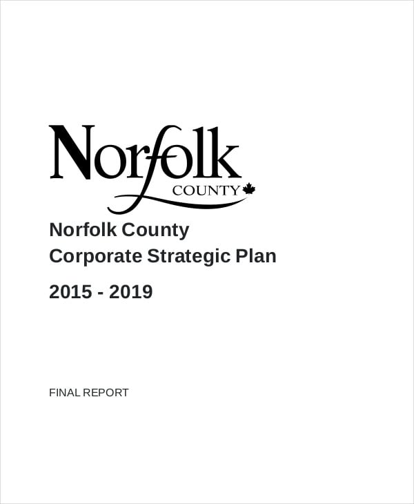 final corporate strategic plan