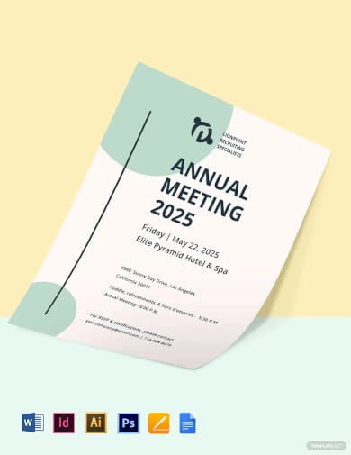 annual general meeting invitation template