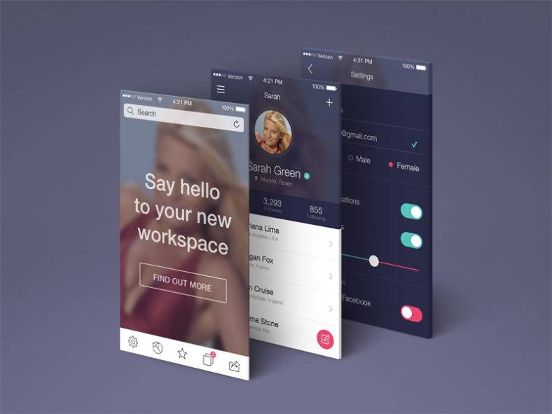 app screens perspective mockup 788x591
