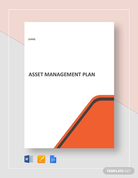 asset management plan template