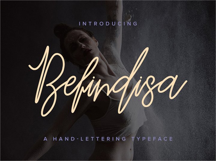 befindisa script font11