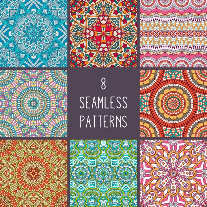 Pattern Designs  Free Seamless Vector, Illustration & PNG Pattern