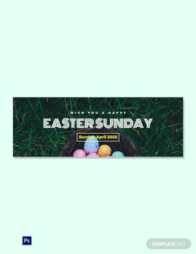 free easter sunday tumblr banner template