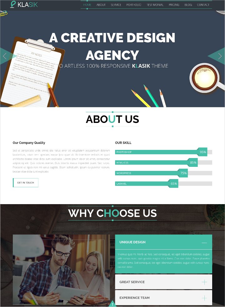 free html5 corporate template11