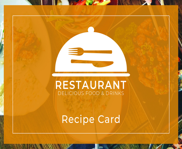 free recipe card template