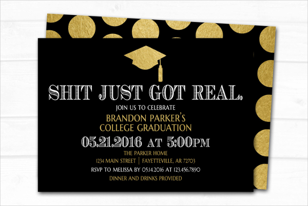 3+ Funny Graduation Invitations - JPG, PSD, Vector EPS, AI Illustrator