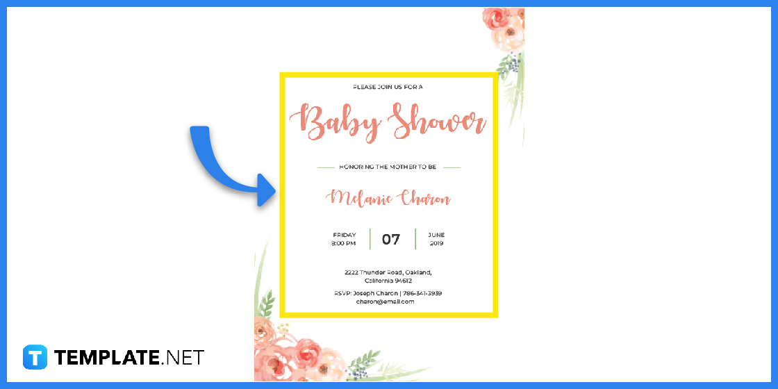 how to make create unique baby shower invitations step