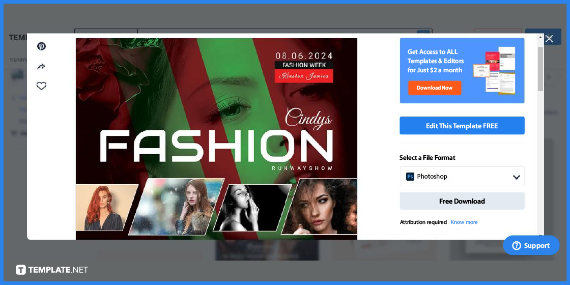 how to create a fashion show flyer templates examples 2023 step