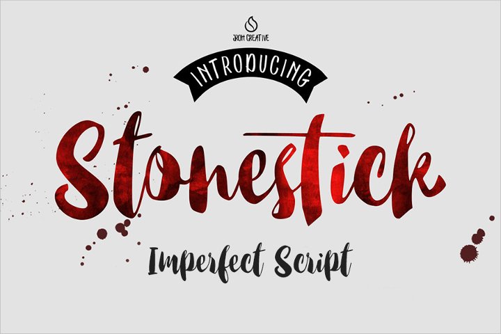 imperfect script font11
