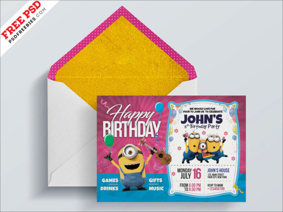 kids-birthday-invitation-card-psd