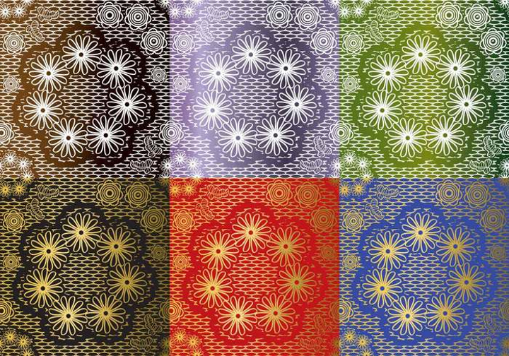 lace texture set