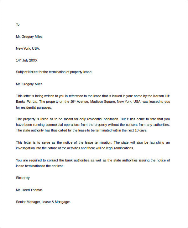 lease termination notice letter2