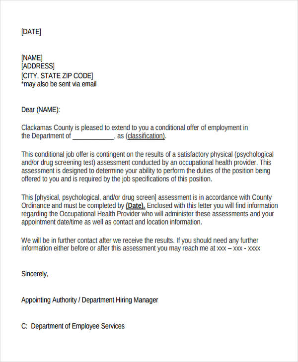 9+ Employee Appointment Letter Templates