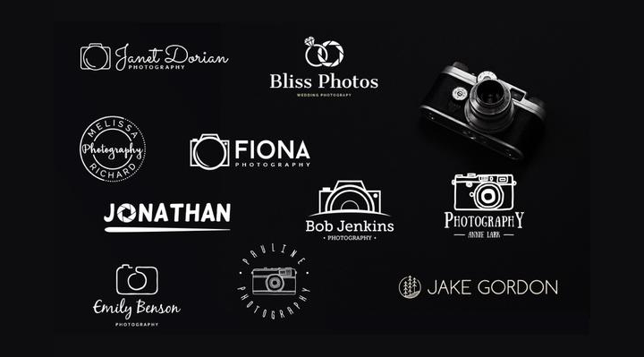 psd photography logo collection