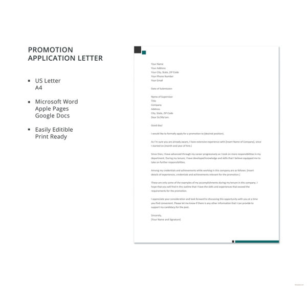 promotion-application-letter-template