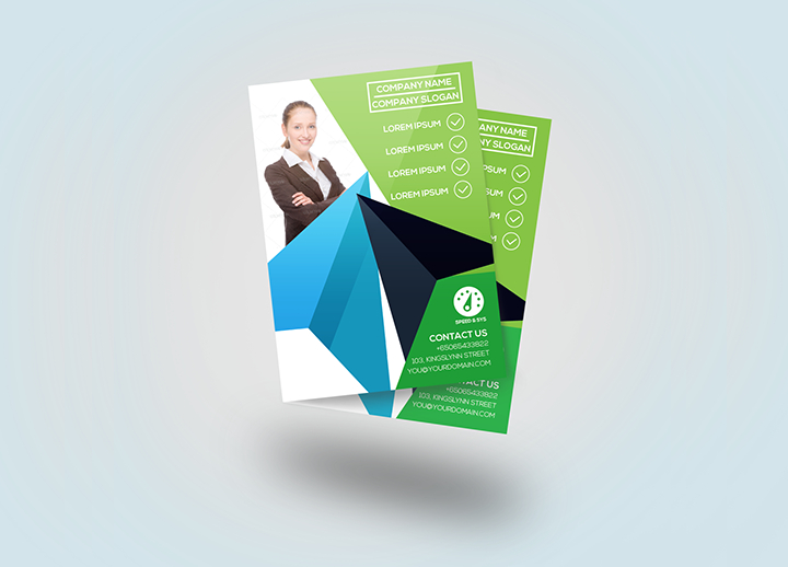 realistic flyer