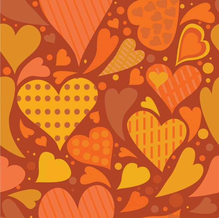 seamless heart texture