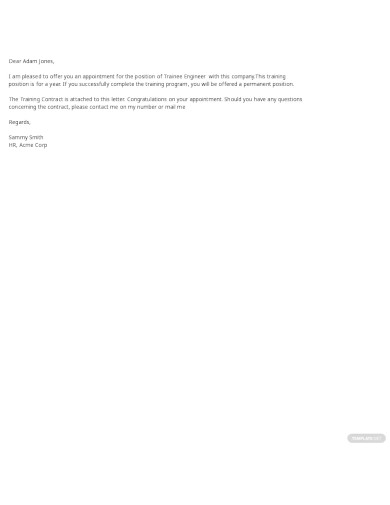 36+ Appointment Letters - Word, PDF Documents Download