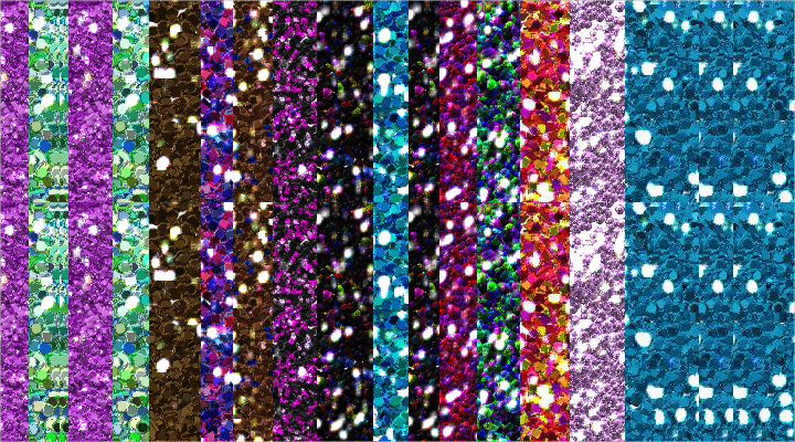 variety glitter pattern