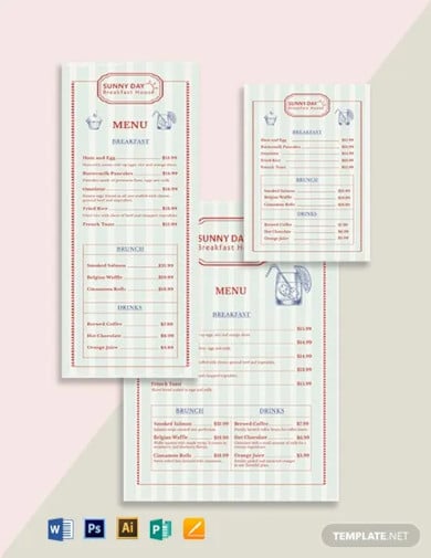vintage-menu-template