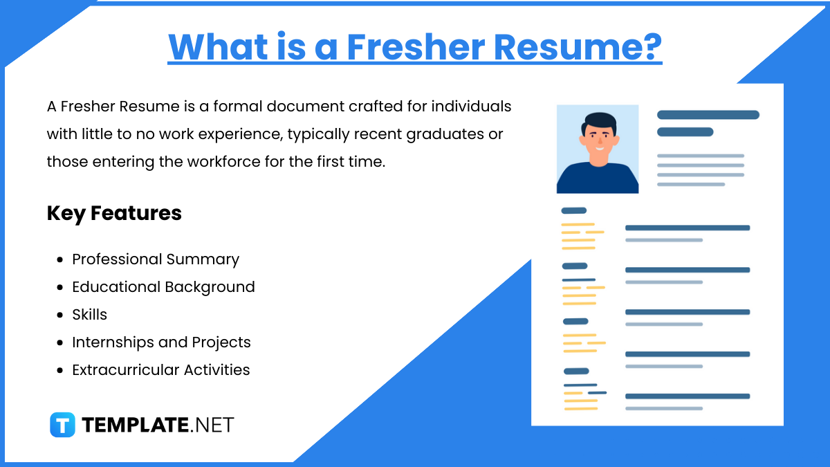 what is a fresher resume