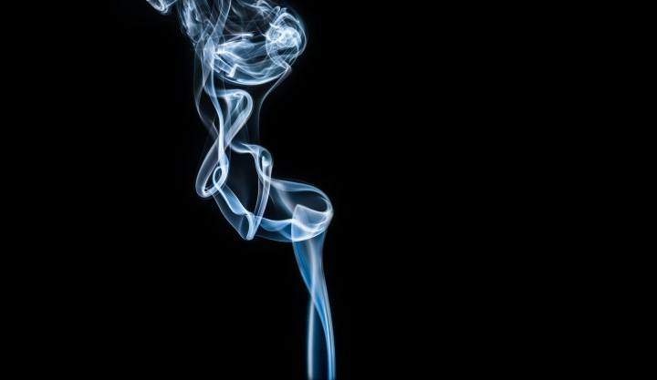 white smoke
