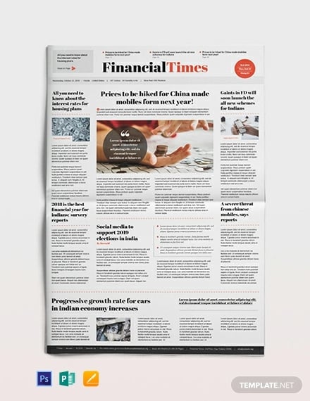 financial-newspaper