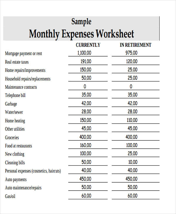 26 Expense Report Format Templates Word PDF Excel