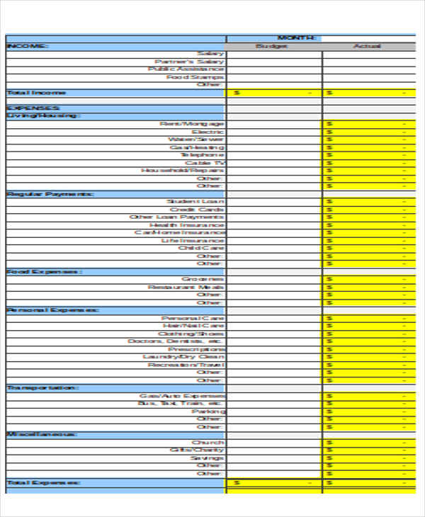 66+ Expense Report Templates - Word, PDF, Excel