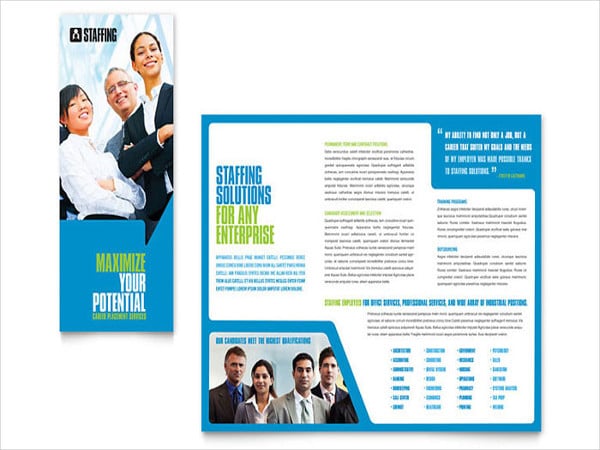 company staffing and recruiting brochure
