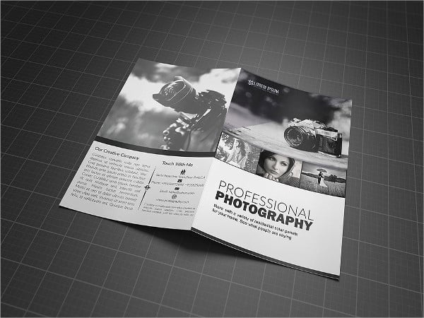 company product photography brochure