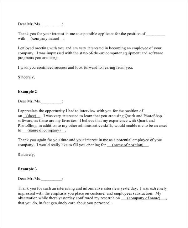 18 Formal Thank You Letters Pdf Doc Apple Pages Free