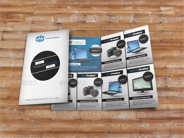 business product promotion brochure