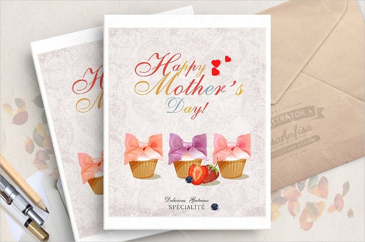 mothers day greeting card design
