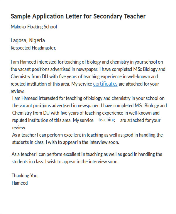 application-letter-for-teacher-format-teacher-cover-letter-sample