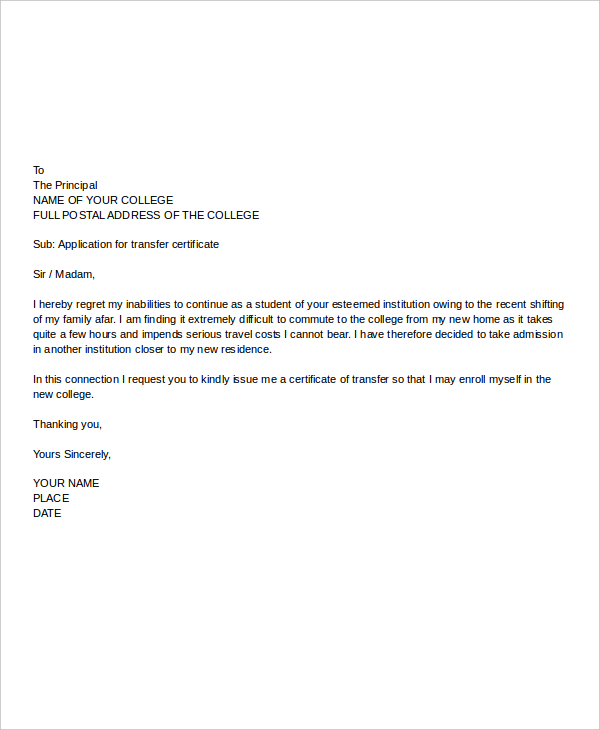 college letter permission for format Principal Letter College Formal Of Format To