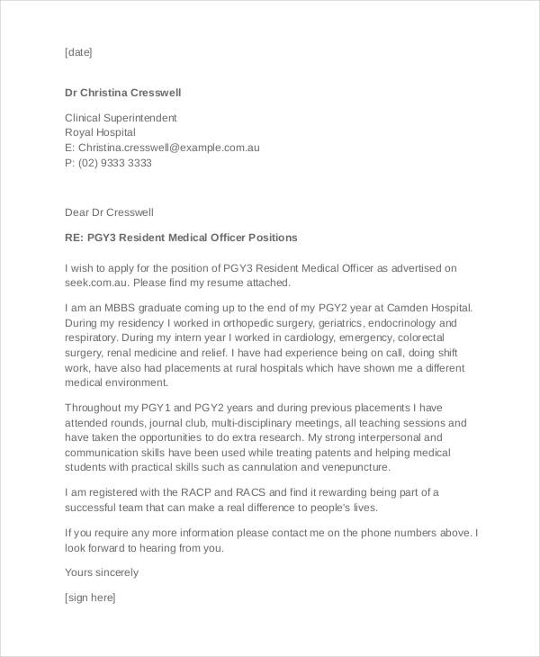 40+ Job Application Letters Format