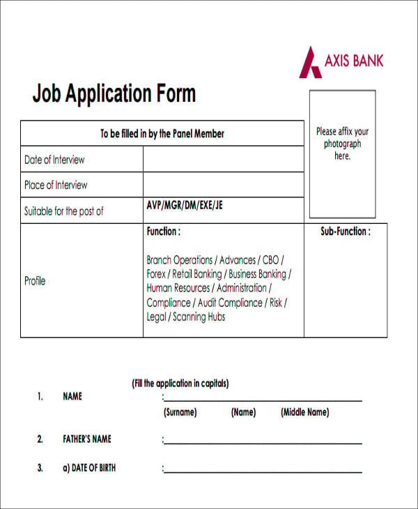 Bank Jobs Online Application Form 2015