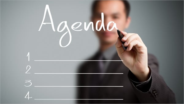 Voorzichtig Verdeelstuk Typisch 58+ Meeting Agenda Templates