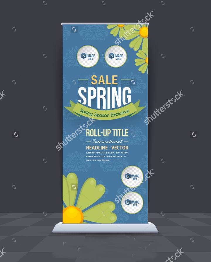 spring rollup banner