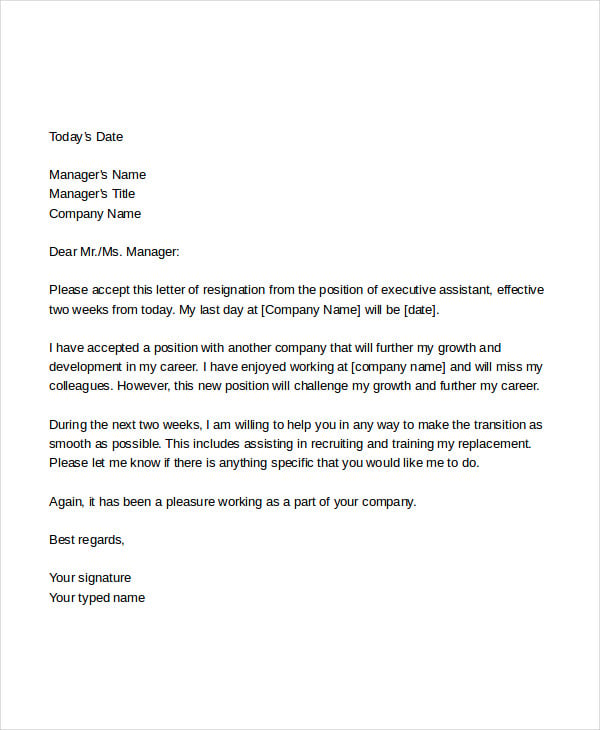 7-business-resignation-letters-free-sample-example-format-download-free-premium-templates