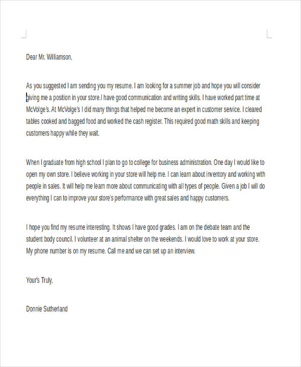 Livecareer cover letter examples picture