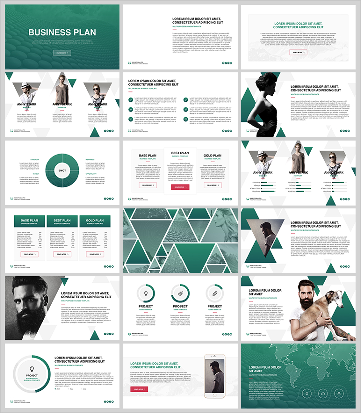 17  Business Plan Keynote Templates