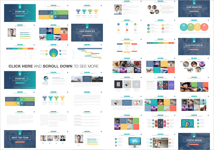 startup powerpoint presentation template